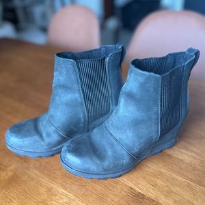 Sorel Joan of Arctic Wedges - Black - Size 6